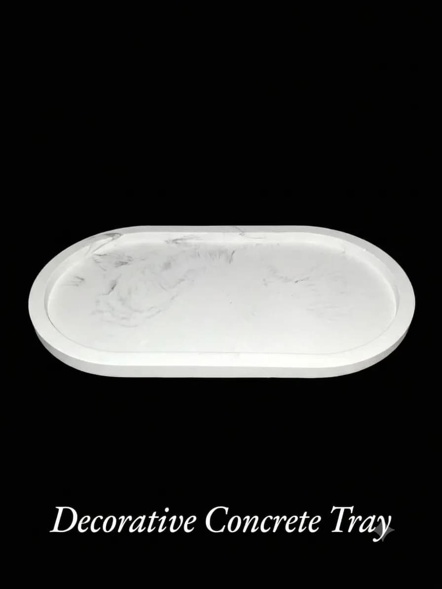 Decorative Concrete Tray